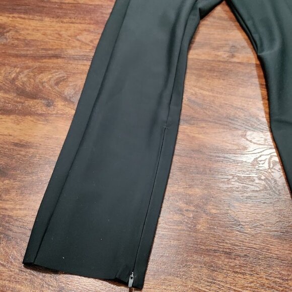 Athleta Stellar Trouser Size 2 Black Slim Fit Side Stash Pocket Euroluxe Fabric - Picture 5 of 15